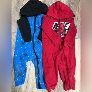 Jordan Red and Blue Kids One Piece Set